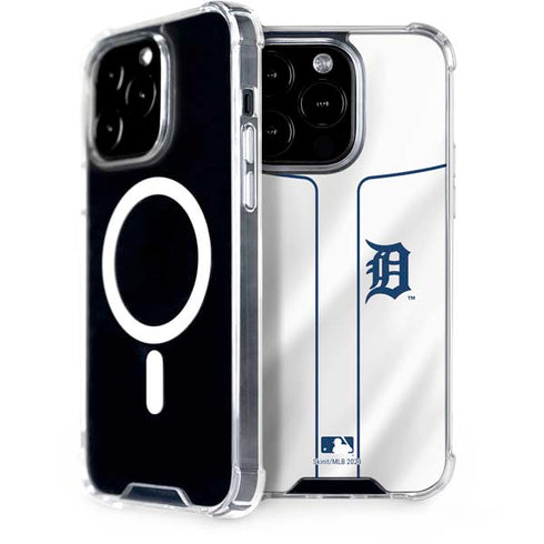 MLB Detroit Tigers Home Jersey iPhone 15 Pro MagSafe Case